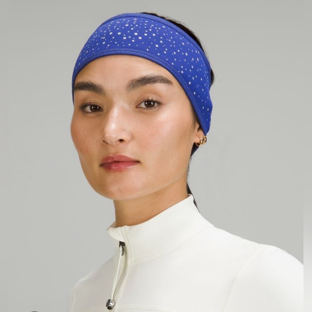 Lululemon Fleece Reflective Running Ear Warmer